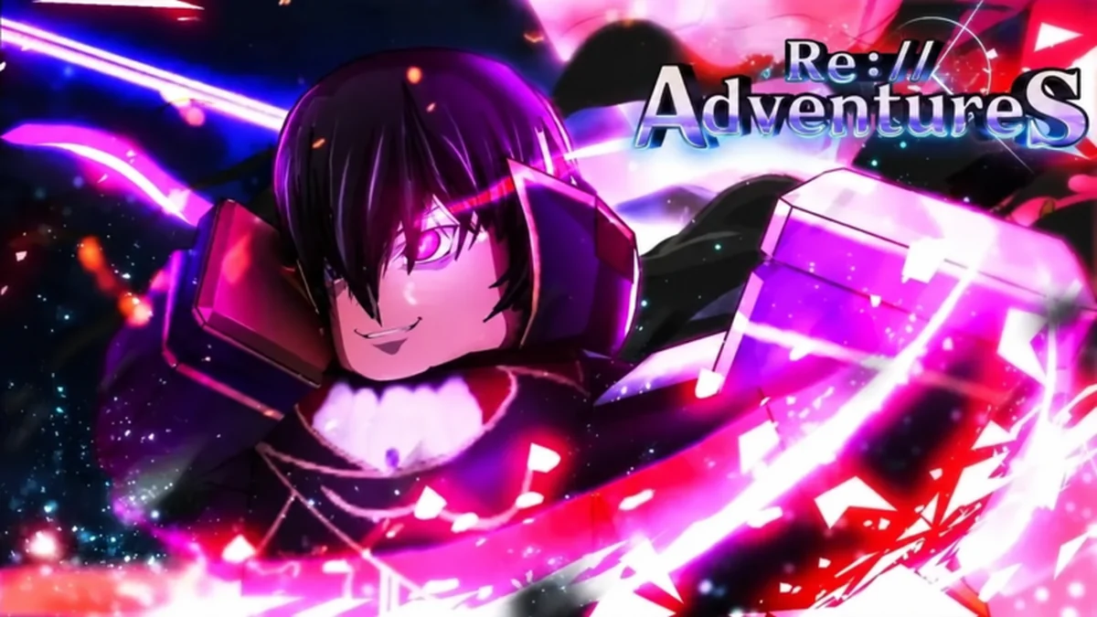 Official Re Adventures artwork behind the progression call to action